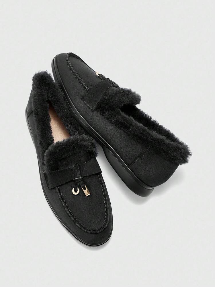 CUCCOO BIZCHIC Women's Casual Slip-On Flat Athletic Sneakers For Christmas