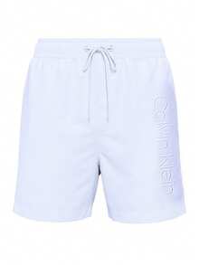 Calvin Klein Men's Swim Shorts Dusky Cornflower - Light Blue - View 4