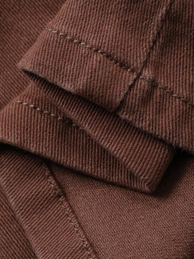 Women's Casual Plain Bell-Bottom Jeans, Autumn/Winter