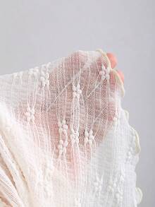 Sweetra Robe tube mode à ourlet asymétrique pour femmes, en tissu de dentelle, convient pour les voyages et les tenues décontractées, style western cowgirl