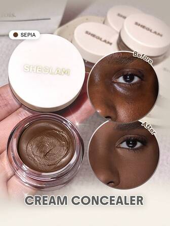 Rapid Retouch Cream Concealer-Sepia Rapid Retouch Cream Concealer-Sepia Full Cover Cream Concealer Long Lasting Brighten/Brightening Full Coverage/High Coverage Corrector Weightless All-Day Hydrate Concealer Brand Beauty Makeup Face Paint Cosmetic For Women Girls Perfect For Fall Winter Ideal For Y2K Fancy Fashion Suitable For Birthday Christmas Present Party Ready Best Color