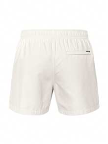 Calvin Klein Essentials Men's Swim Shorts Chalk - White - View 5