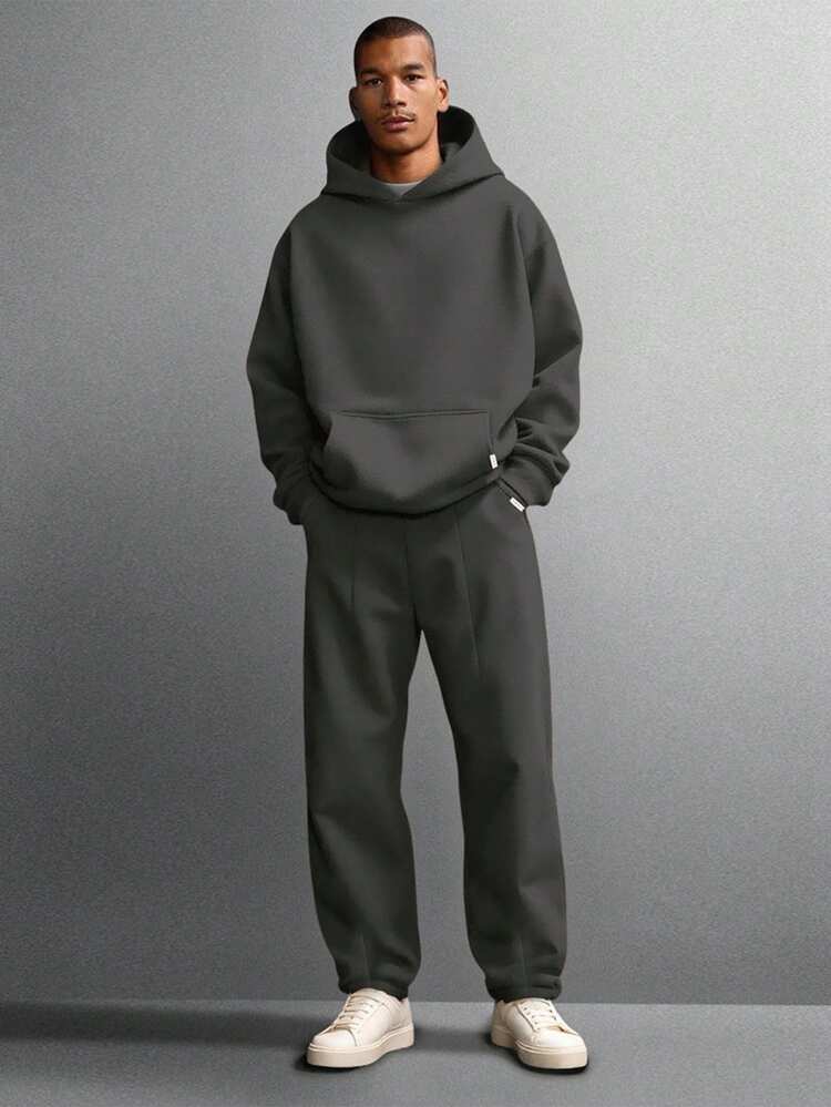 Oversized Hoodie And Sweatpants Coordinated Set
