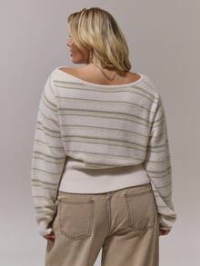 MUSERA Suéteres de talla grande Nuevos Años Otoño Invierno Navidad - Multicolor - Ver 4