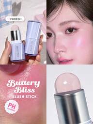 SHEGLAM Buttery Bliss Blush Stick-Phresh Brand Beauty Makeup Face Paint Cosmetic For Women Girls Perfect For Winter Ideal For Y2K Fancy Fashion Suitable For Birthday Christmas Gift Party Ready Best Color