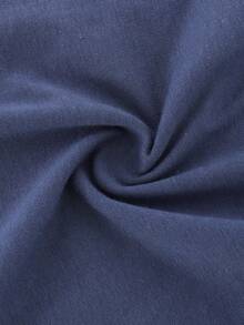 SHEIN Sparklyn 2件套少女休闲百搭日常上学宽松直筒运动裤，秋冬季 - 彩色 - 查看 6