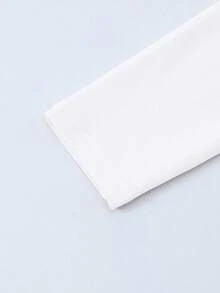 Rovax 女士修身长袖T恤，印有自由女神像图案 - 彩色 - 查看 6