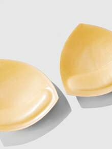 SHAPORA 3片/套 三角杯型双面粘性胸垫，聚拢加厚，适合小胸泳装，隐形乳贴