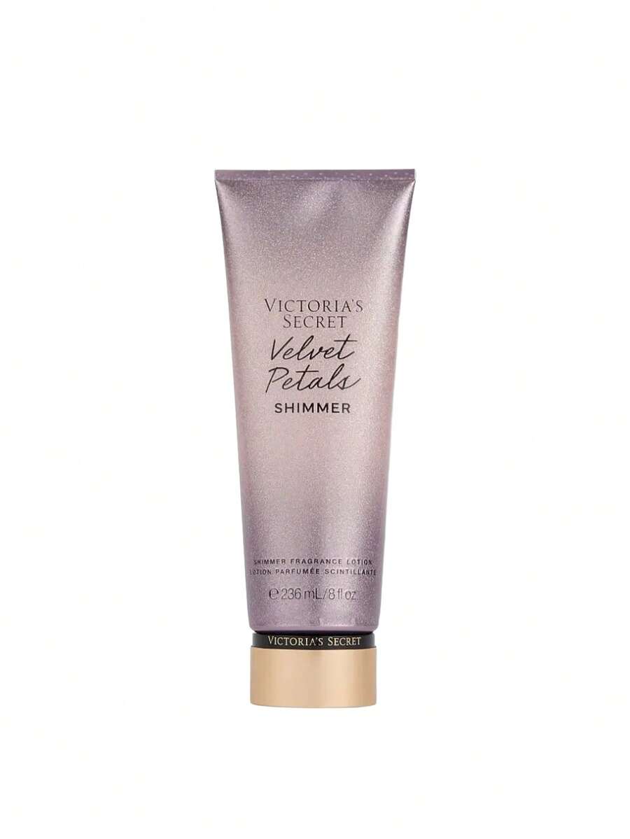 Victoria's Secret Velvet Petals Shimmer Body Lotion 236 Ml - White - View 1