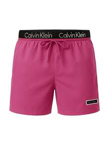 Calvin Klein Men's Swim Shorts Pink - Pink - View 4