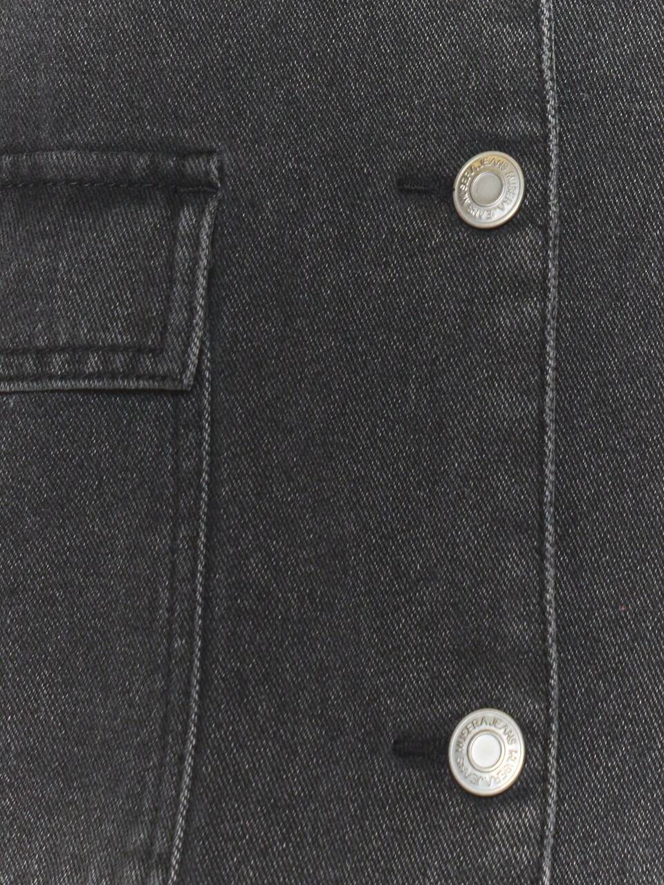 Oversized Boxy Fit Washed Denim Shirt Top Only Fall Autumn Winter Streetwear Cool Night Out Everyday Sexy Onyx Spring Summer