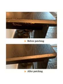 6件套木制家具修复笔和翻新套装，适用于地板修复、木门和家具划痕修复。 - 彩色 - 查看 3