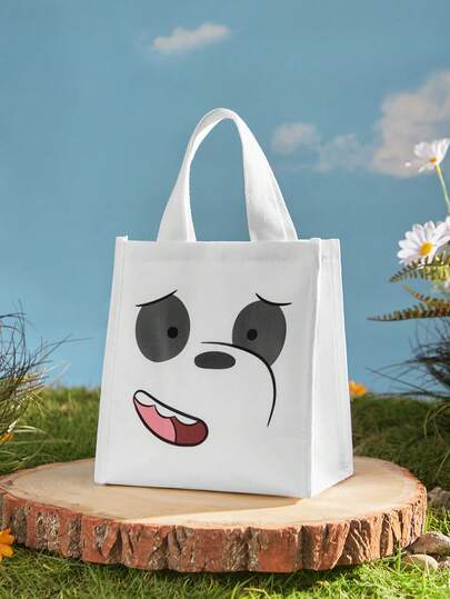 We Bare Bears X SHEIN 时尚保温午餐包，功能性午餐包，保冷包