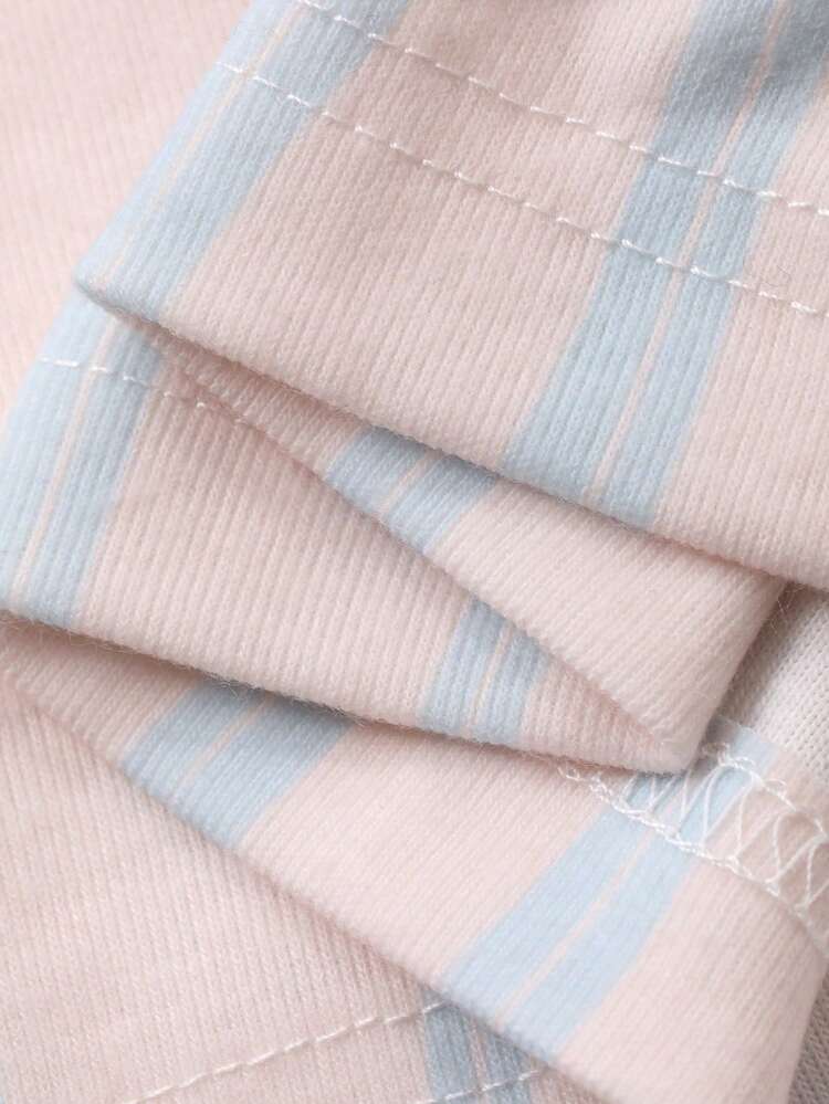 Women's Long Puppy Wave Pattern Bathrobe
