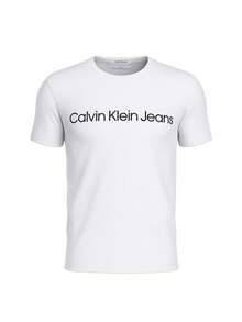 Calvin Klein Men's T-Shirts Bright White - White - View 4