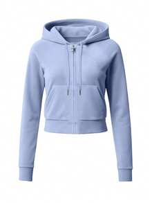 Juicy Couture Women's Sweatshirt Blue - Dusty Blue - View 4