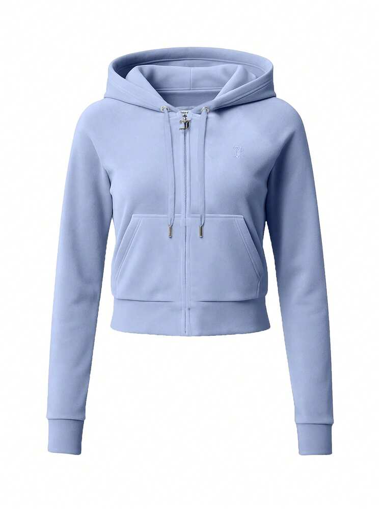 Juicy Couture Women's Sweatshirt Blue - 霧霾藍 - 查看 4