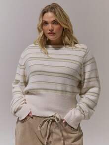 MUSERA Suéteres de talla grande Nuevos Años Otoño Invierno Navidad - Multicolor - Ver 5