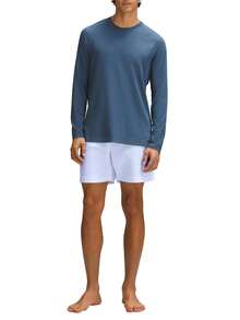 Calvin Klein Men's Swim Shorts Dusky Cornflower - Light Blue - View 3