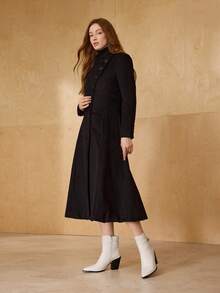 MOTF BOTAS DE TOBILLO DE TACÓN GRUESO DE PUNTA FINA PARA MUJER - Blanco - Ver 6