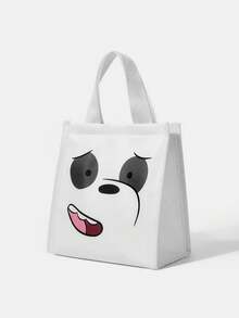 We Bare Bears X SHEIN 时尚保温午餐包，功能性午餐包，保冷包 - 卡通 - 查看 4