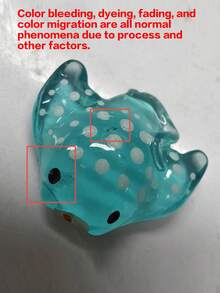 10/20pcs Mini Resin Shark Figurines, Small Spotted Art Shark Sculpture Ornaments, Suitable For Fish Tanks And Micro Landscape Decorations, Home Decor, Blue With Polka Dot Design, Easter Gift