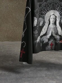 Men's AXEPEAK Casual Fashionable Pullover Tee, Long Sleeve Top - Multicolor - View 4