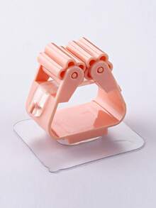 3个免打孔壁挂式强力拖把挂钩，多功能强力收纳夹，适用于浴室工具，最大承重3000克/6.6磅，拖把夹，拖把架，便捷的浴室配件，清洁配件，适合放置拖把、扫帚和清洁工具 - 彩色 - 查看 5