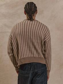 Musero Round Neck Striped Jumper