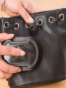 1pc All-In-One Shoe Shine Sponge, Suitable For Cleaning, Maintenance Of Leather Shoes And Bags