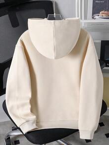 Genkimix Kids Tween Boys' Casual Solid Color Loose Fit Sweatshirt