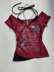 Glimmora T-shirt décontracté mode femme avec imprimé slogan sans manches