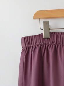 Rusticease Bộ 2 món áo sơ mi và quần dài in họa tiết hoa thường ngày mùa hè cỡ lớn - Nhiều màu - Xem 6