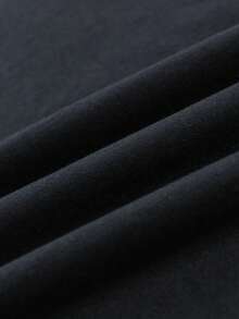 TEENAGE MUTANT NINJA TURTLES | SHEIN Tween Boy Casual Cartoon Print Short Sleeve T-Shirt, Suitable For Summer - Black - View 5