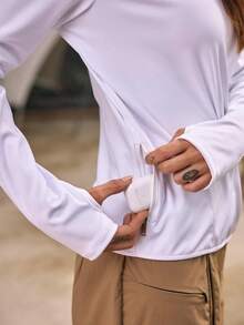 In My Nature Women's Round Neck Raglan Sleeve Casual Loose Versatile Outdoor T-Shirt