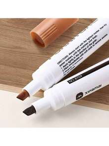 قلم إصلاح الأثاث، قطعة واحدة، لإصلاح الخدوش والتجاويف في الخزانات الخشبية والأرضيات، طقم إصلاح الخدوش، قلم لإصلاح المواد المركبة (قد يتم شحن أنماط أو مواضع أو شعارات عشوائية ولا تؤثر على الاستخدام)، أدوات للرجال - متعدد الألوان - مشاهدة 7