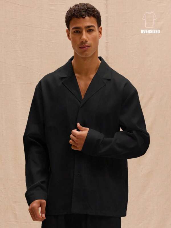 Musero Men Minimal Tailored Blazer Collared Shirt Spring Summer Vacation Easter Smart