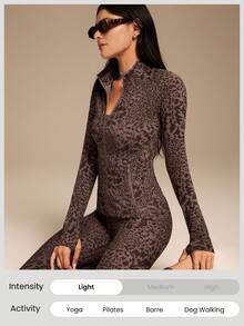 GLOWMODE FeatherFit™ 修身高性能夹克 - 肉桂靈感 - 查看 5