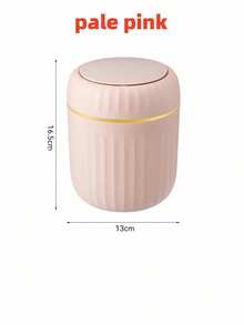 Mini Desktop Trash Can, Pedal Style Waste Bin For Living Room, Bedroom, Car, Dining Room - Multicolor - View 9
