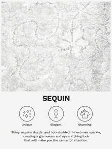 Maija 杏色流苏亮片圆领无袖女式背心，适合派对、圣诞节、秋季聚会等场合。白色无袖上衣、白色亮片上衣、白色流苏上衣、亮片上衣、毛绒上衣、度假女式优雅上衣。 - 杏色 - 查看 3