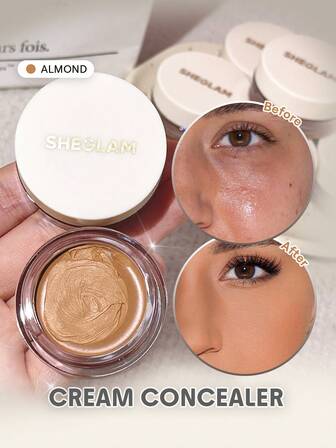 Rapid Retouch Cream Concealer-Almond Rapid Retouch Cream Concealer-Almond Full Cover Cream Concealer Long Lasting Brighten/Brightening Full Coverage/High Coverage Corrector Weightless All-Day Hydrate Concealer Brand Beauty Makeup Face Paint Cosmetic For Women Girls Perfect For Fall Winter Ideal For Y2K Fancy Fashion Suitable For Birthday Christmas Present Party Ready Best Color