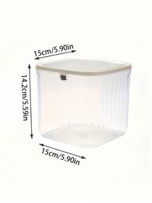 密封洗衣凝珠收纳罐 - 密封洗涤剂储存容器，带盖，可存放洗衣粉、沐浴球和香氛增强剂 | 防潮浴室装饰收纳盒，居家必备，夏季必备