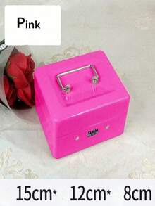 SHEIN Portable Key Safe Box Key Locker Safe Home Shop Steel Safe Money Box Security Cash Box Storage Hidden Coin Money Jewellery