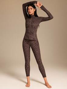 GLOWMODE FeatherFit™ 修身高性能夹克 - 肉桂靈感 - 查看 6