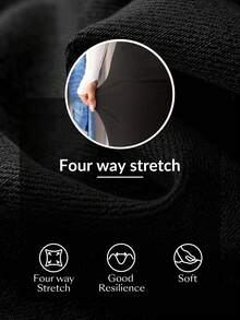 Flexra Women's Plain Simple Daily Wear Flared Jeans - Blue - View 8