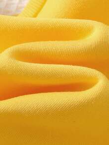 Cozy Pixies 2pcs Baby Boy Cartoon Animal Print Soft Knit Crew Neck Long Sleeve Sweatshirt And Elastic Waist Pants Set Baby Set Autumn Winter Season Baby Boy Clothes Yellow Baby Casual Sets Baby Cartoon Clothes - Multicolor - View 8