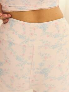 Aralina Bộ đồ tập gym hai mảnh họa tiết ren họa tiết hoa Leisurewear kèm quần legging thể thao năng động dành cho nữ - Nhiều màu - Xem 6