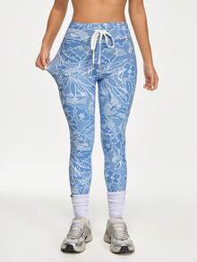 Eassivo Eassivo Conjunto de ropa deportiva casual de mujer con cuello en U sin mangas, recortado y calado - Multicolor - Ver 7