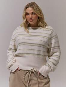 MUSERA Suéteres de talla grande Nuevos Años Otoño Invierno Navidad - Multicolor - Ver 1