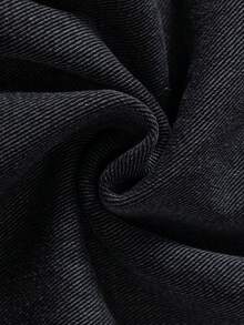 Manfinity Denimwave Manfinity Streetstyle Men's Pocket Distressed Loose Wide Leg Casual Jeans